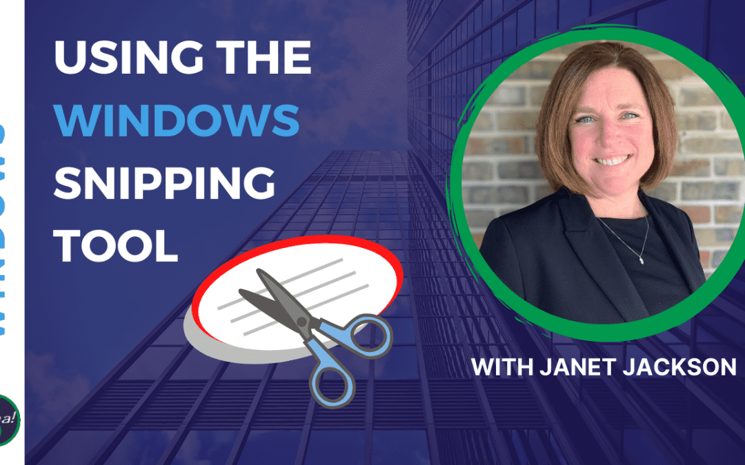 How to use the Windows – Snipping Tool